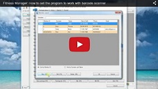 Barcode scanner setup